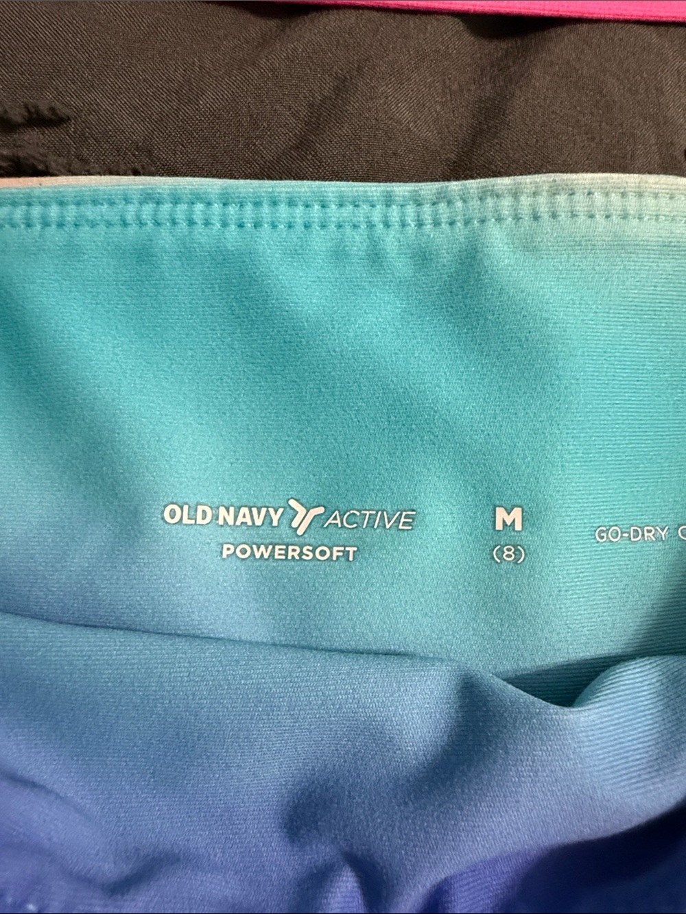 Old Navy Girls Theee-Piece Active Set in Blue, Pink, Orange - Picture 2 of 11